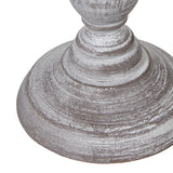 dunum column table lamp with linen shade