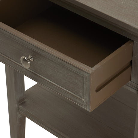the serene collection one drawer side table