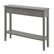 the serene collection two drawer console table