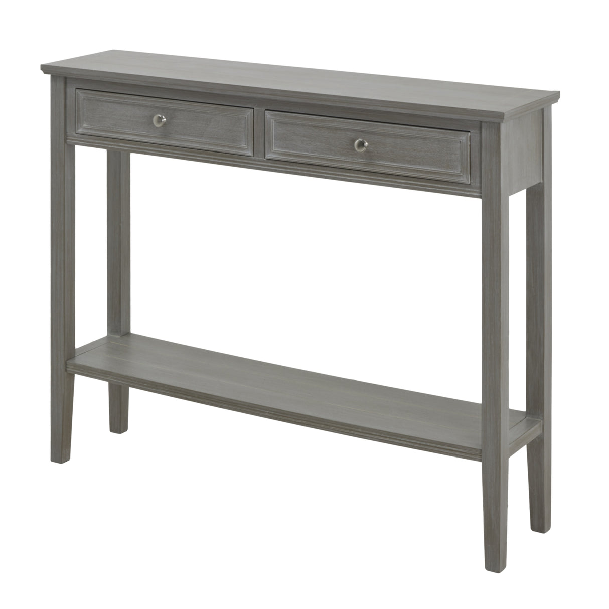 the serene collection two drawer console table