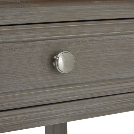 the serene collection four drawer console table