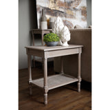 the serene rattan collection side table