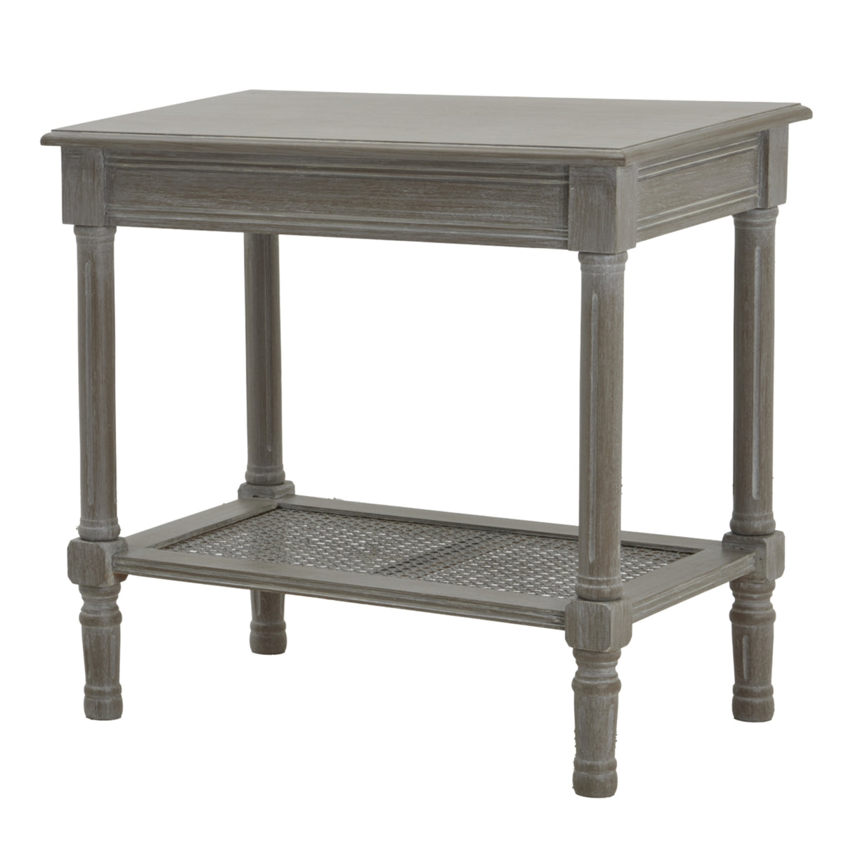 the serene rattan collection side table
