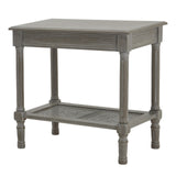 the serene rattan collection side table