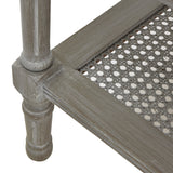 the serene rattan collection coffee table