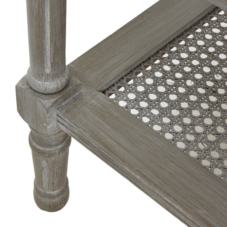 the serene rattan collection coffee table