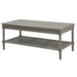 the serene rattan collection coffee table