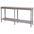 the serene rattan collection large console table