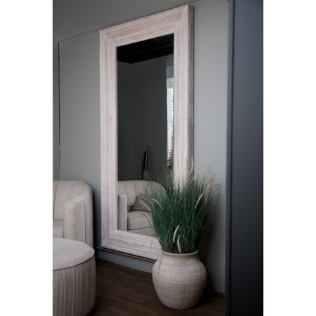 harewood white washed large mirror