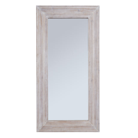 harewood white washed large mirror