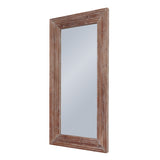 newby washed wood large mirror