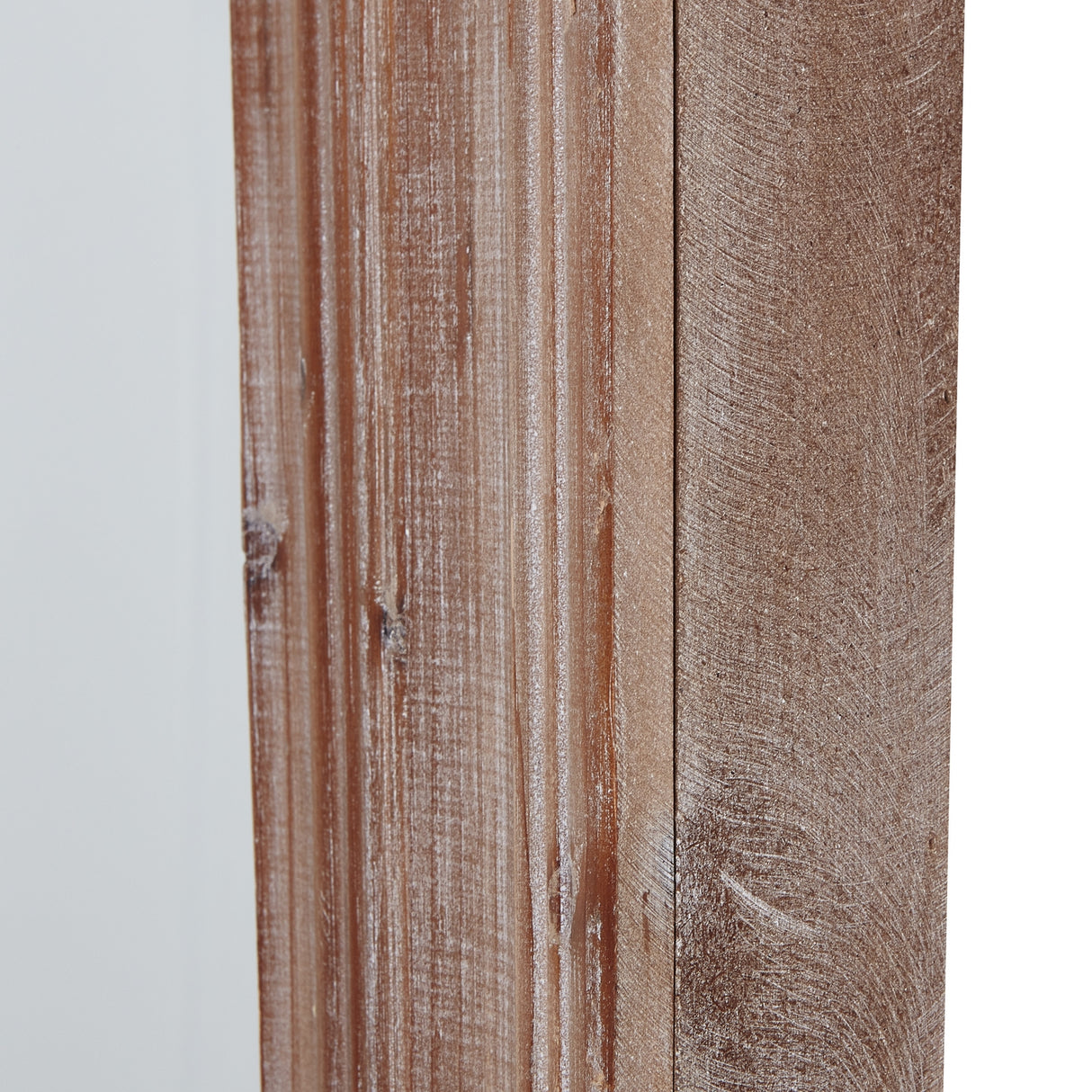 newby washed wood large mirror