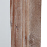 newby washed wood large mirror