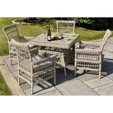 Mireille Outdoor 4 Seater Dining Set