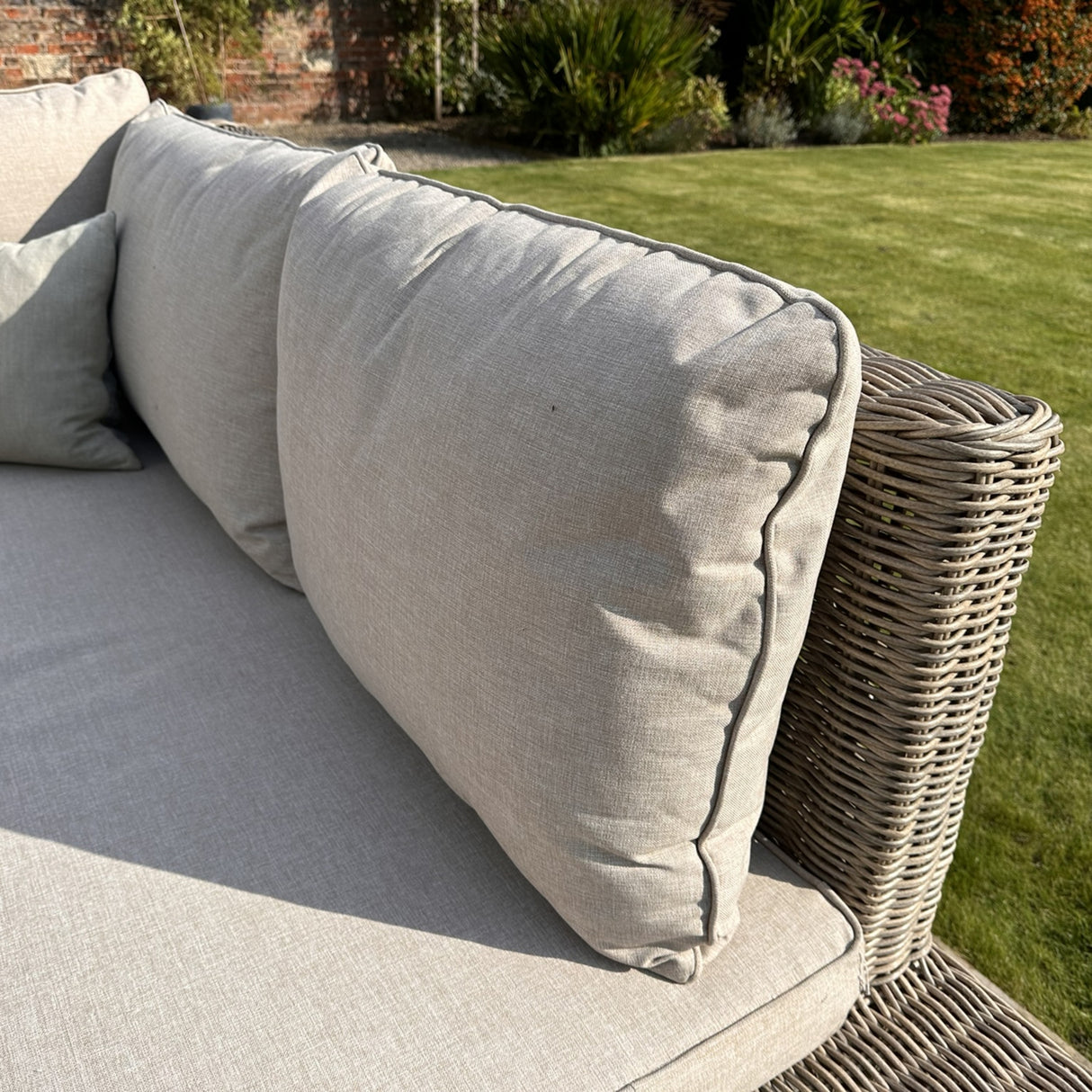 Francine Outdoor Large Corner And Coffee Table Set