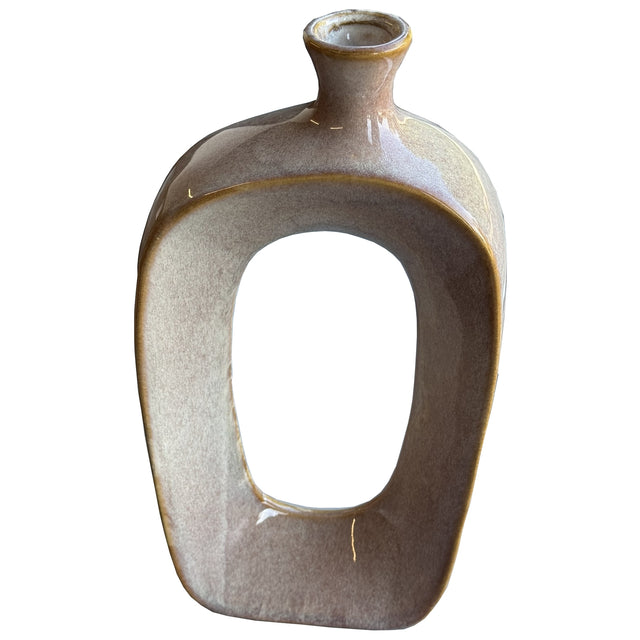 sabbia collection medium hollow vase