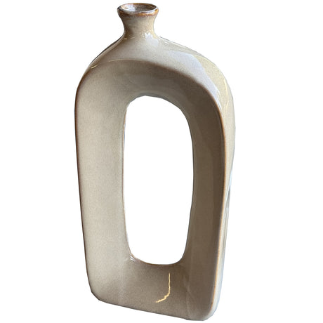sabbia collection large hollow vase