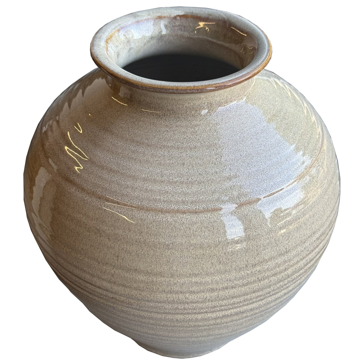 Eugenie Brindled Bowl Vase