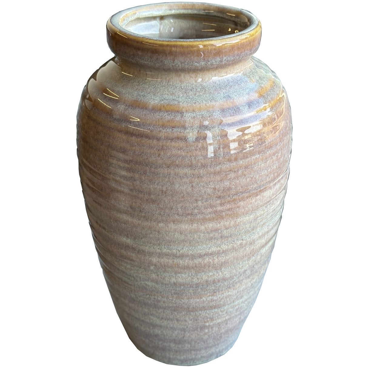 sabbia collection brindled amphora vase