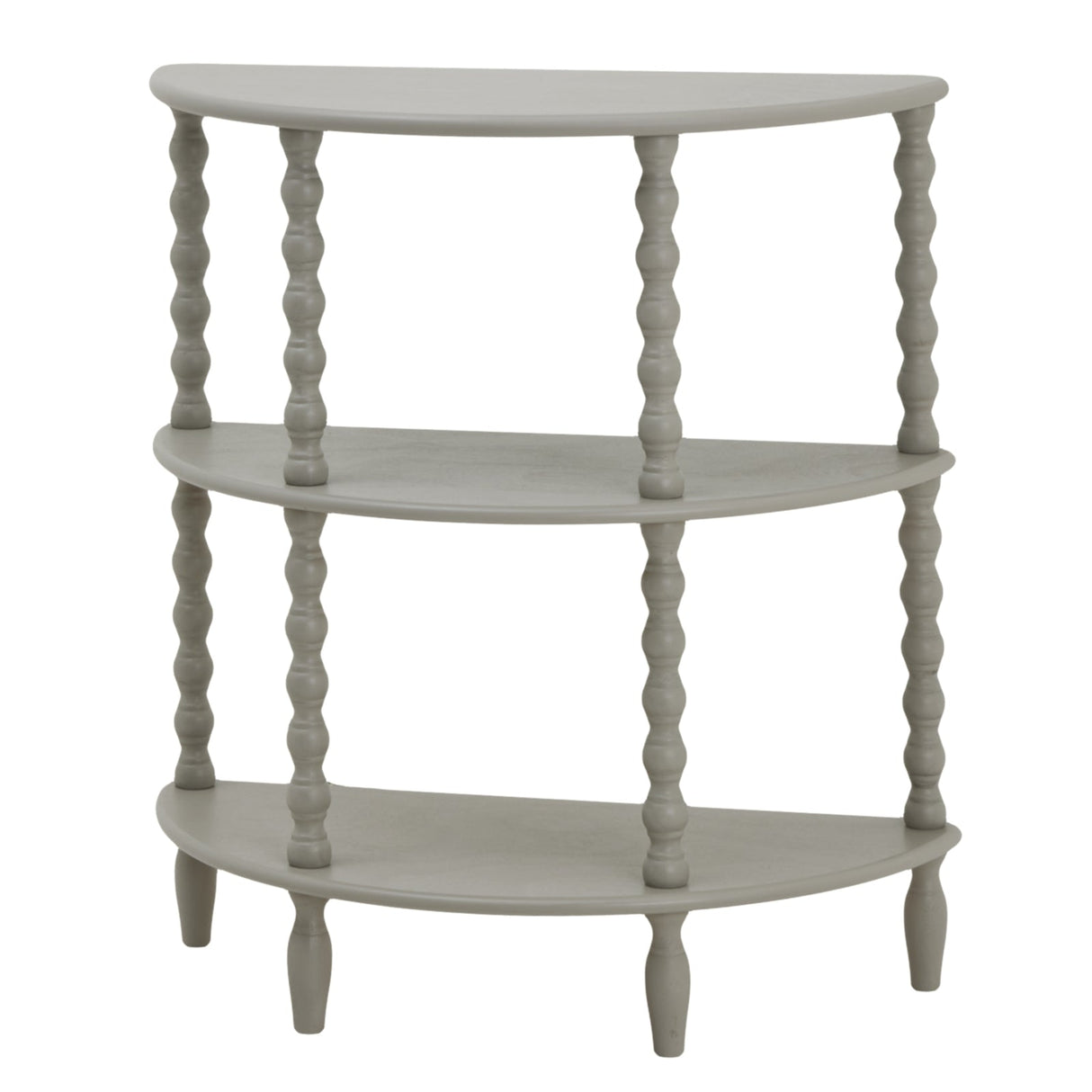 Aurore Half Moon 3 Tier Table