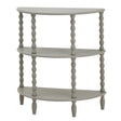 the camden collection half moon 3 tier table