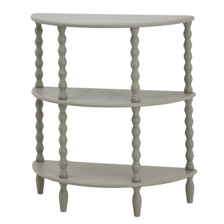 the camden collection half moon 3 tier table