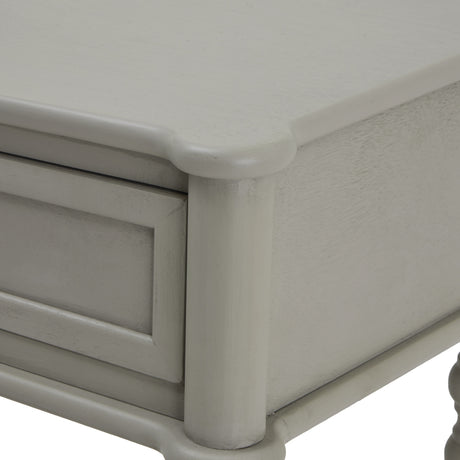 the camden collection two drawer console table