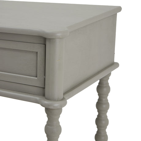 the camden collection large two drawer console table
