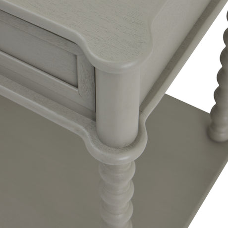 the camden collection large two drawer console table
