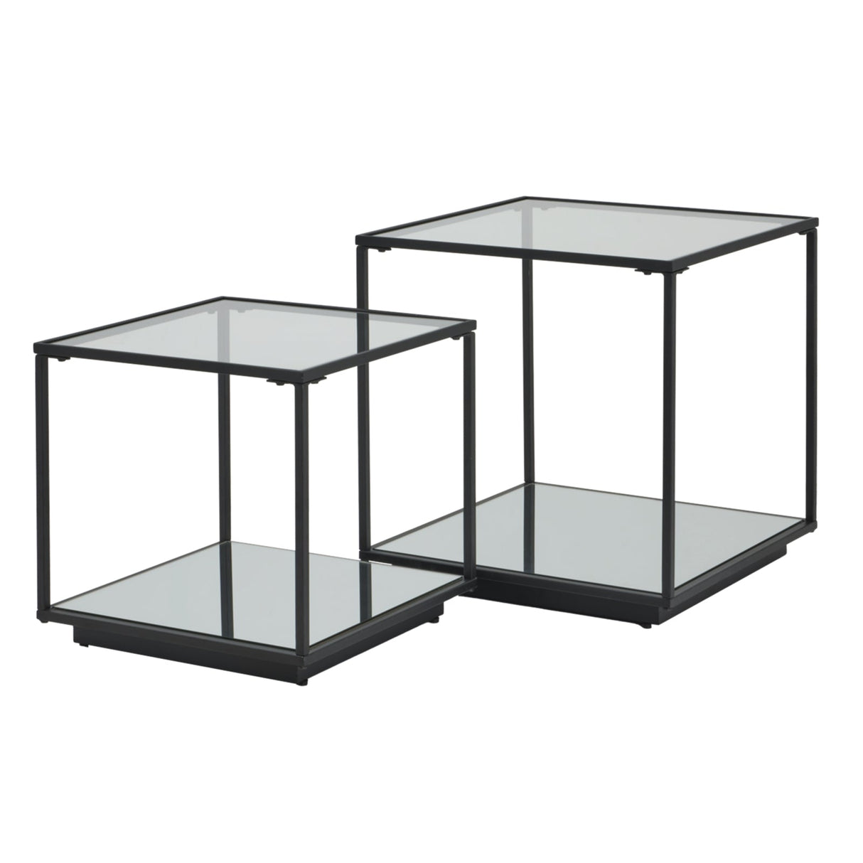 Garance Black Wall Mirror