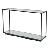 Garance Black Framed Set Of 2 Side Tables