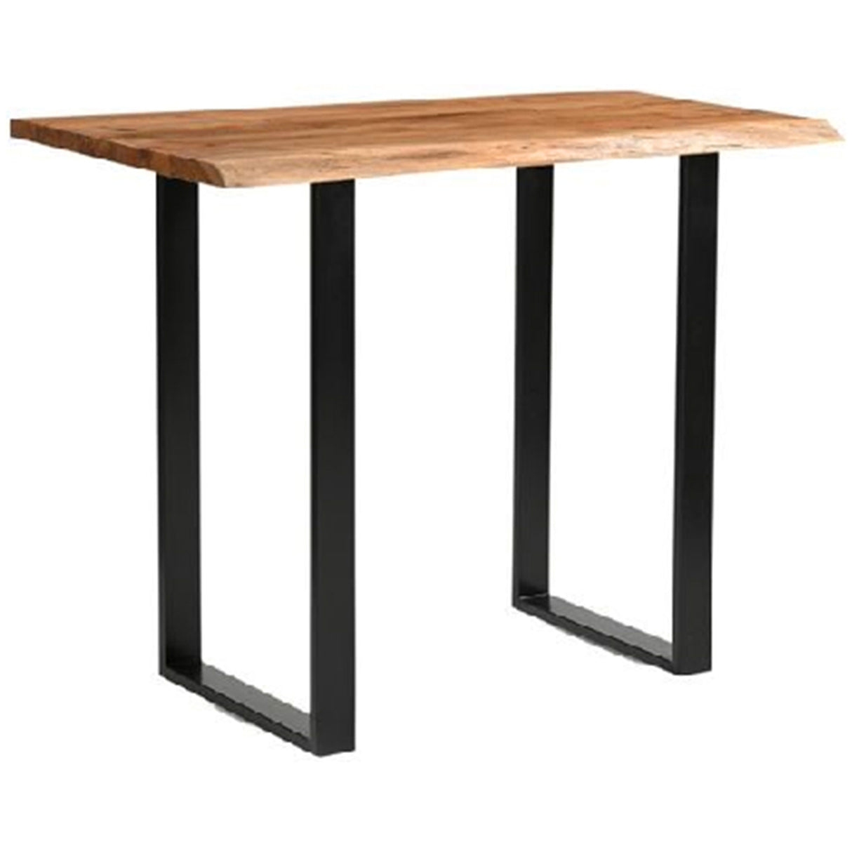 Madeline Live Edge Collection Light Acacia Bar Table