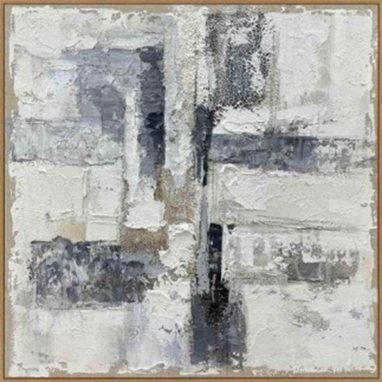 fusion hand painted canvas in frame