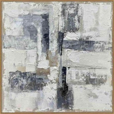 fusion hand painted canvas in frame