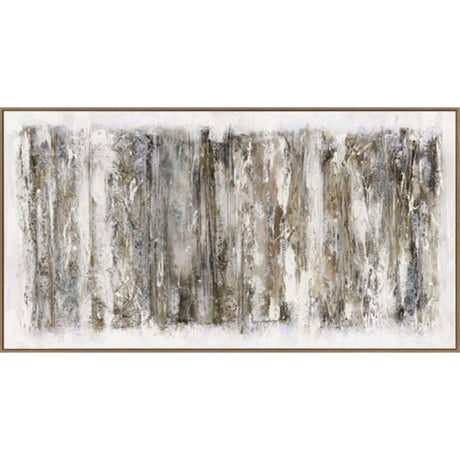ethereal hand painted canvas in frame