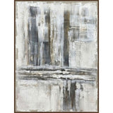 outlook hand painted canvas in frame