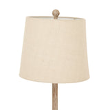 Aimee Candlestick Table Lamp With Linen Shade