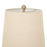 Aimee Candlestick Table Lamp With Linen Shade