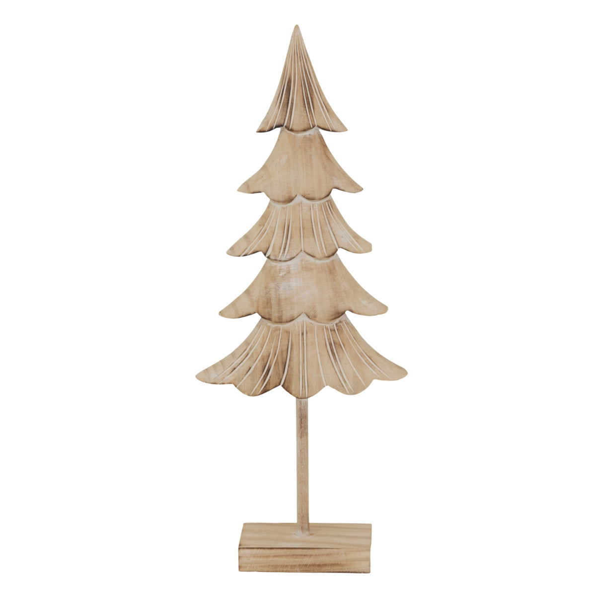 Rosalie Medium Rustic Fir Tree On Stand
