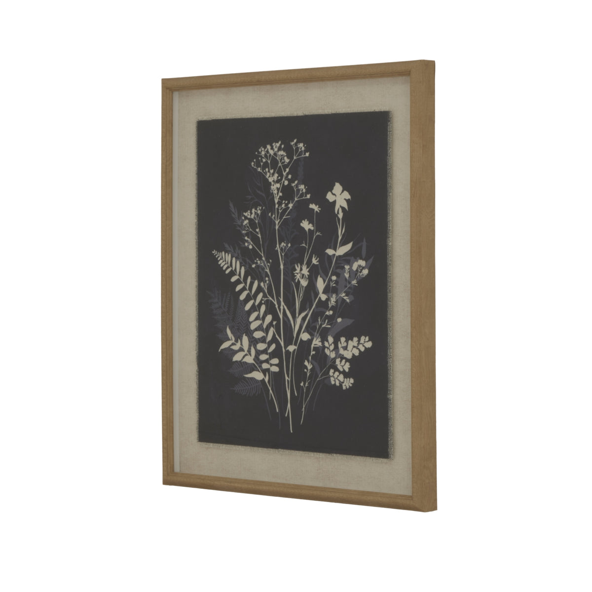 Aliénor Collection Grove On Linen In Beaded Frame – Avoir Interiors