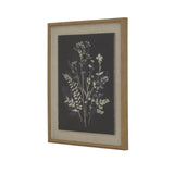 Aliénor Collection Grove On Linen In Beaded Frame