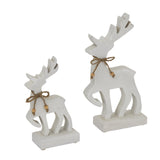 White Standing Reindeer