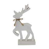 Large White Standing Reindeer