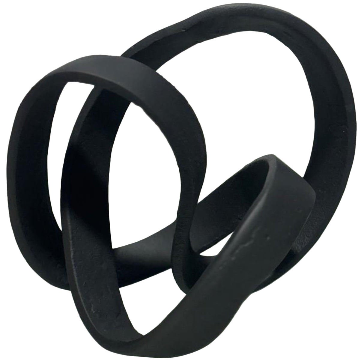 Cosette Black Cast Knot Ornament