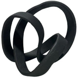 Cosette Black Cast Knot Ornament