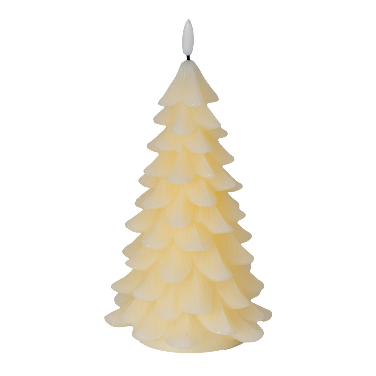 Amelina Natural Glow Cream Large Tree LED Wax Candle