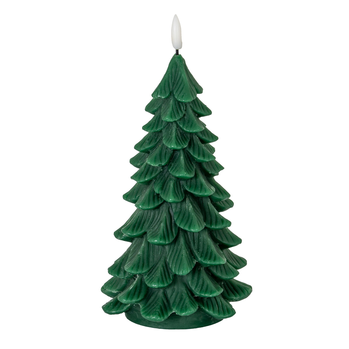 Amelina Natural Glow Green Large Tree LED Wax Candle