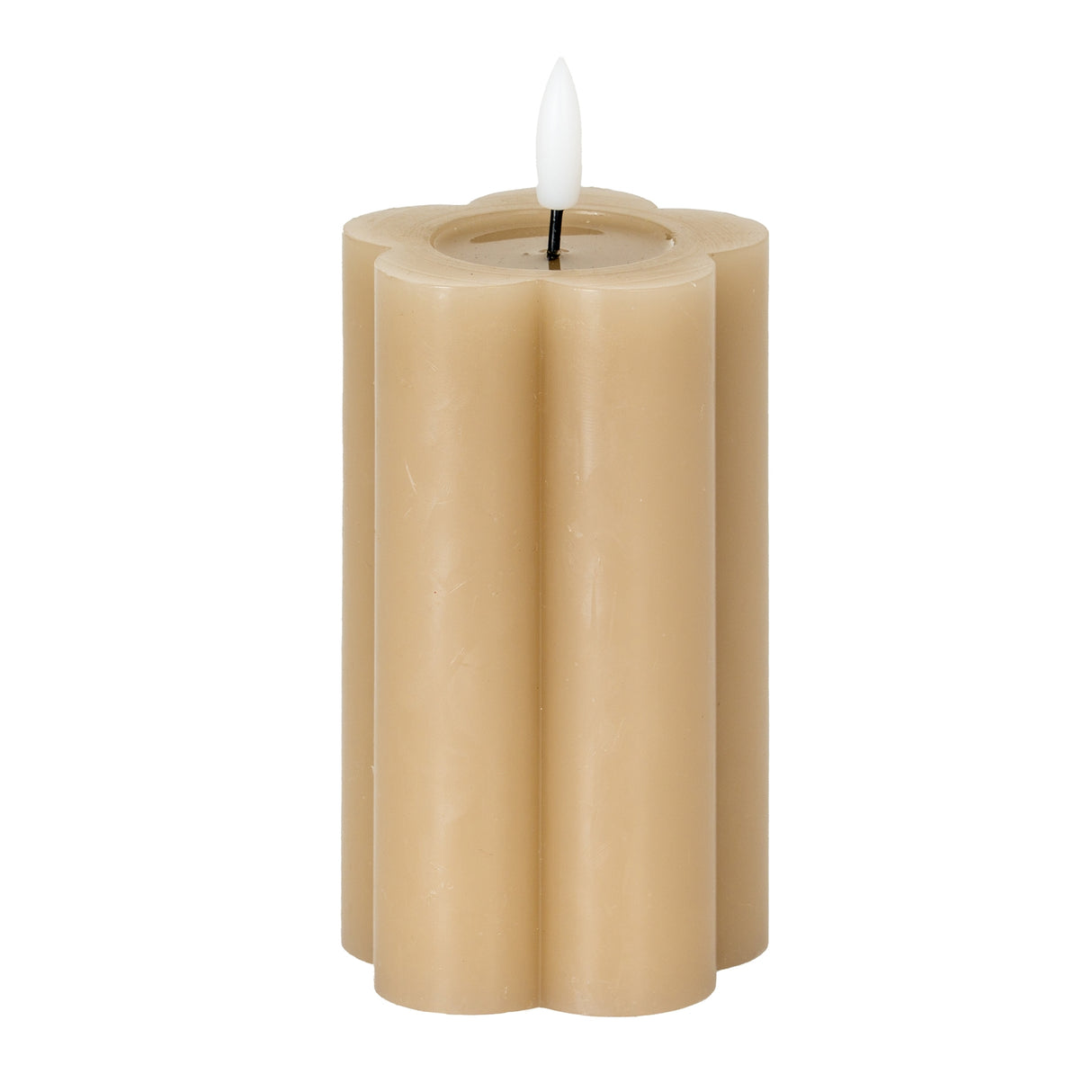 Delara Natural Glow 2.75x5 Stone LED Candle