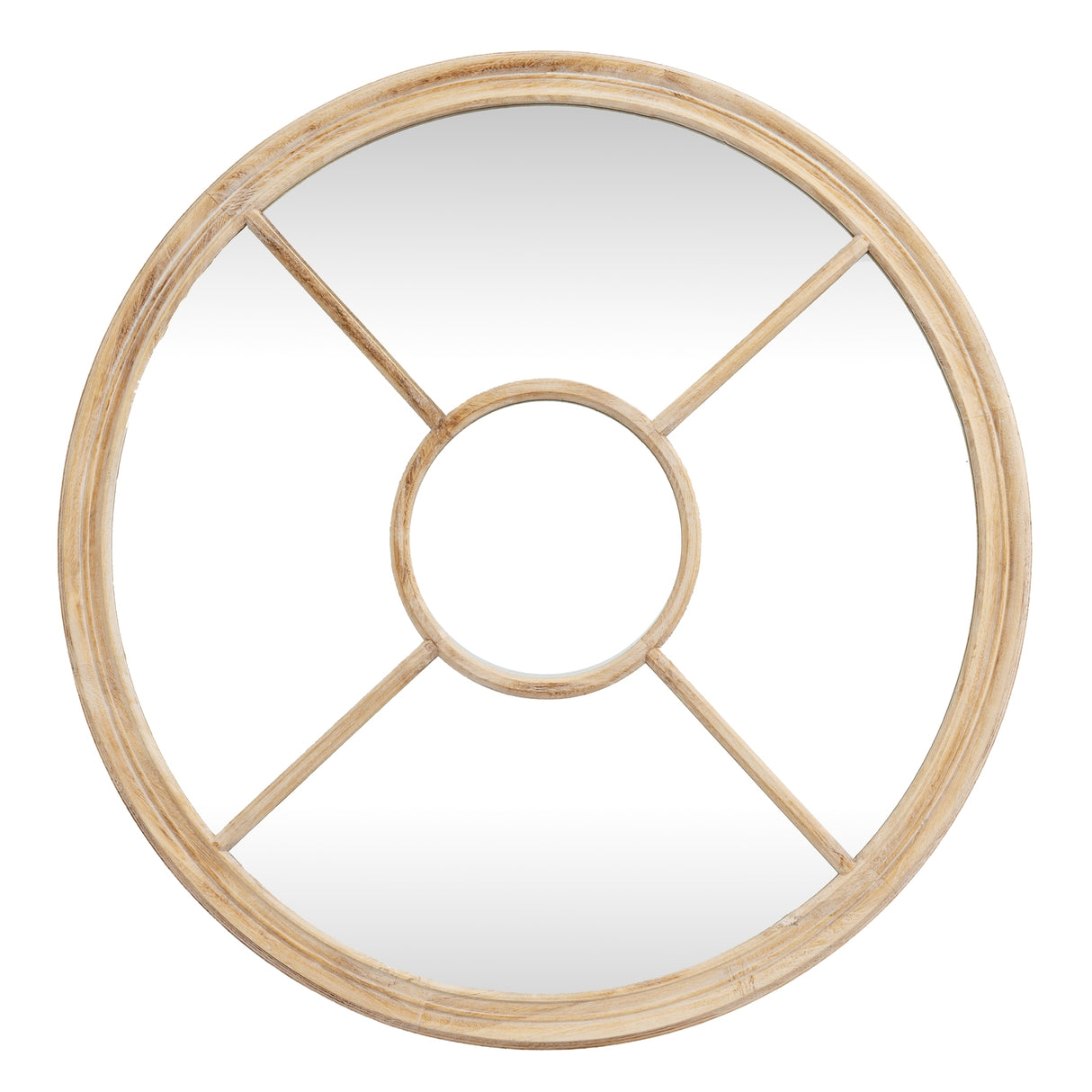 Berengere Round Window Mirror