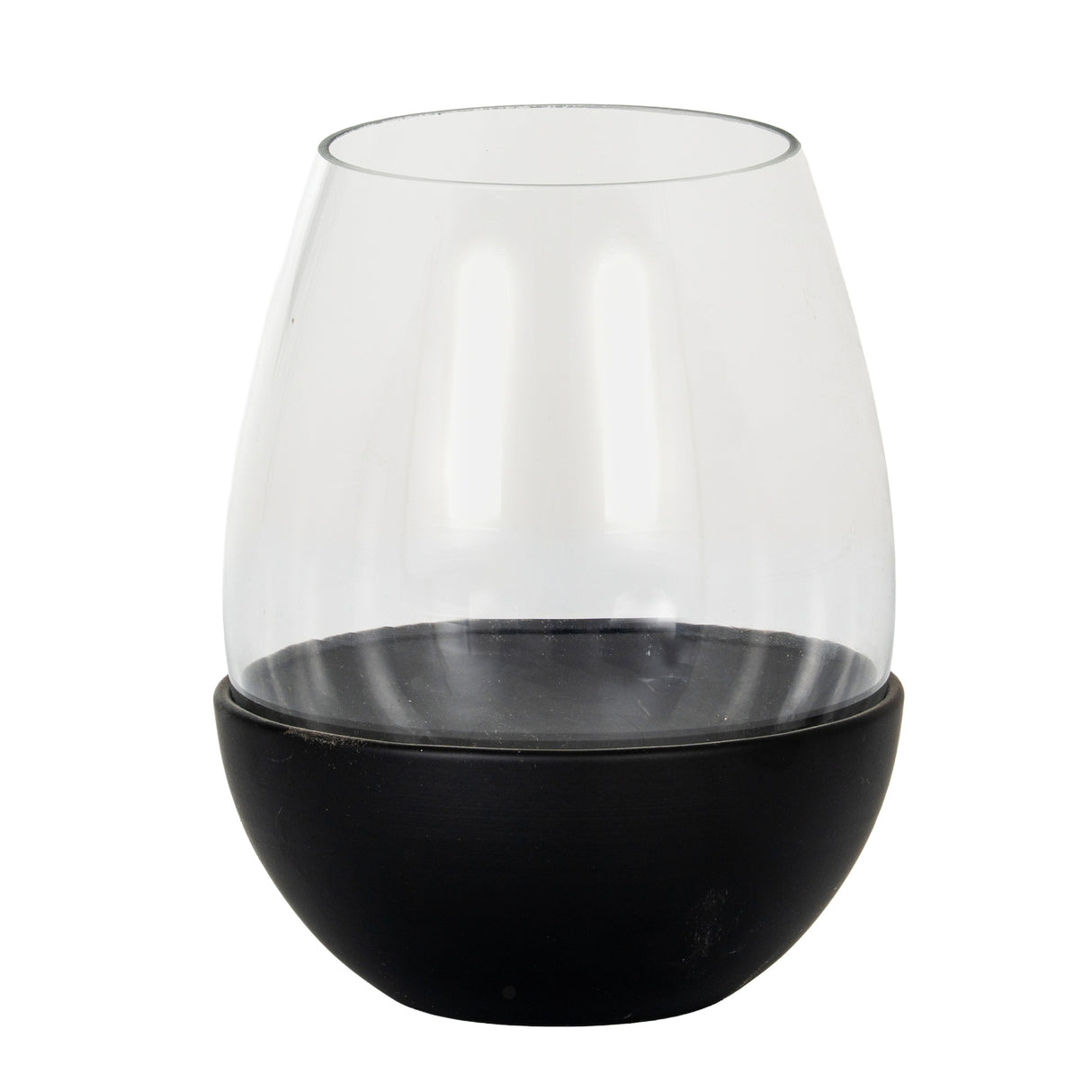 Gabrielle Large Candle Holder With Glass Goblet